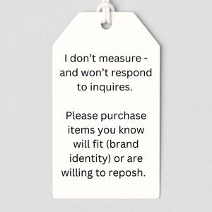Closet Info